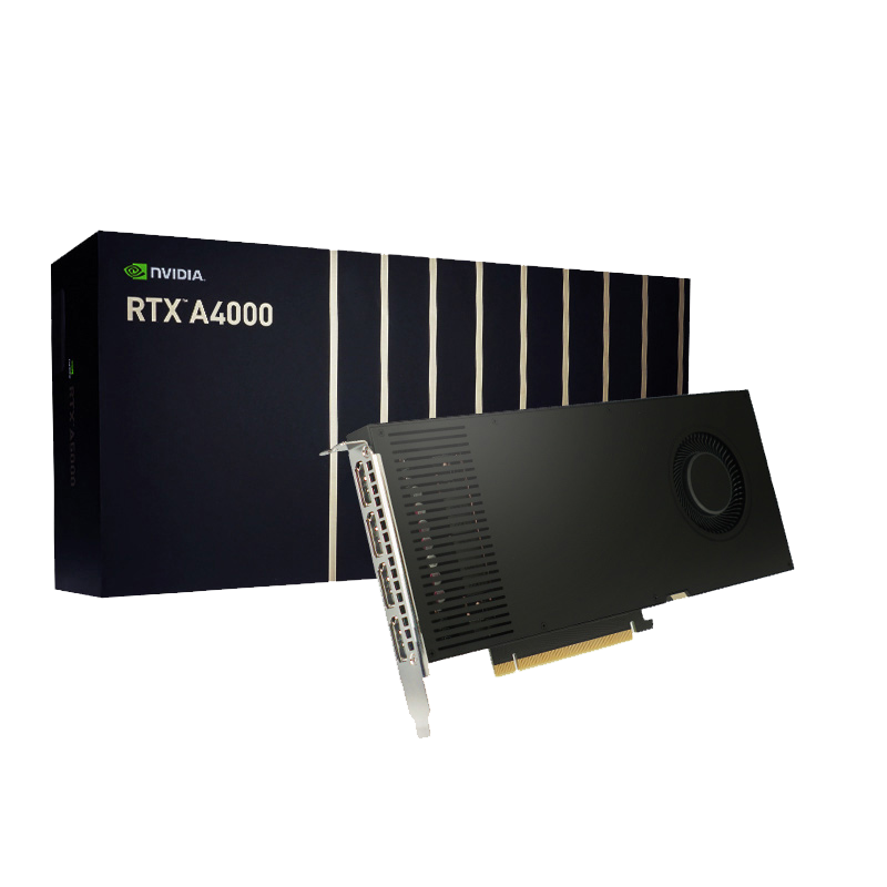 Graphics Card NVIDIA  RTX A4000 16GB 4DP GFX